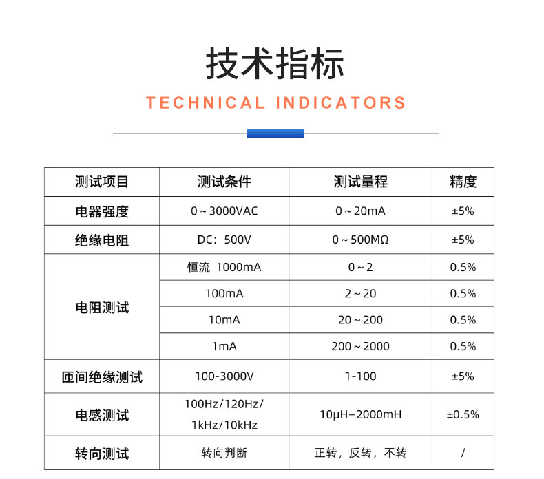 威格VGX-23X-ATE電機(jī)定子綜合性能測試系統(tǒng) 出廠性能測試插圖20